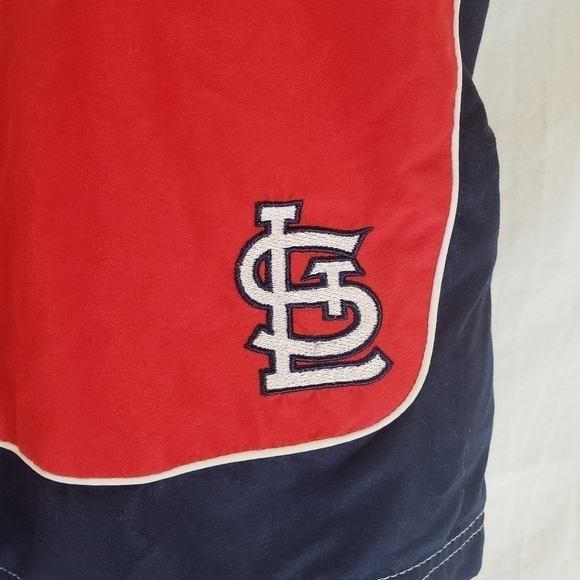 MLB Genuine Merchandise St. Louis Cardinals Mens XXL Lined Swim Trunks Shorts - Picture 4 of 7
